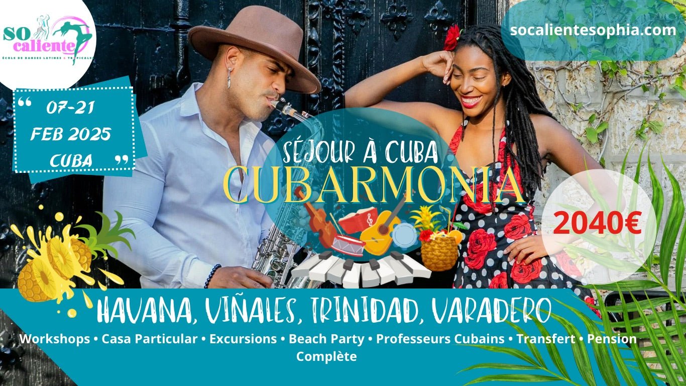 SÉJOUR À CUBA (Stage de Salsa) - SoCaliente